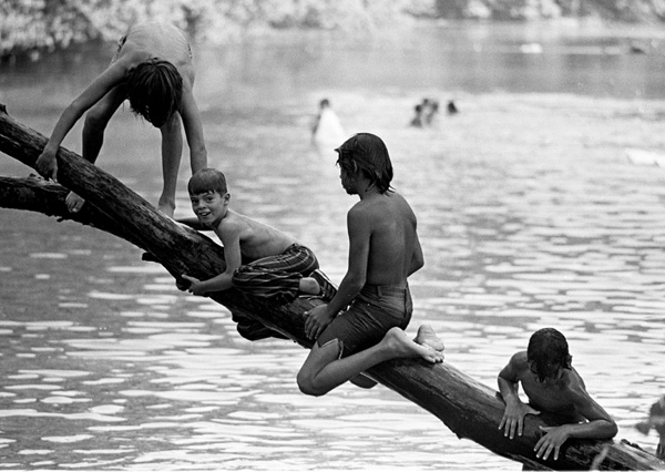 Ozarks Swimming Hole in 1976